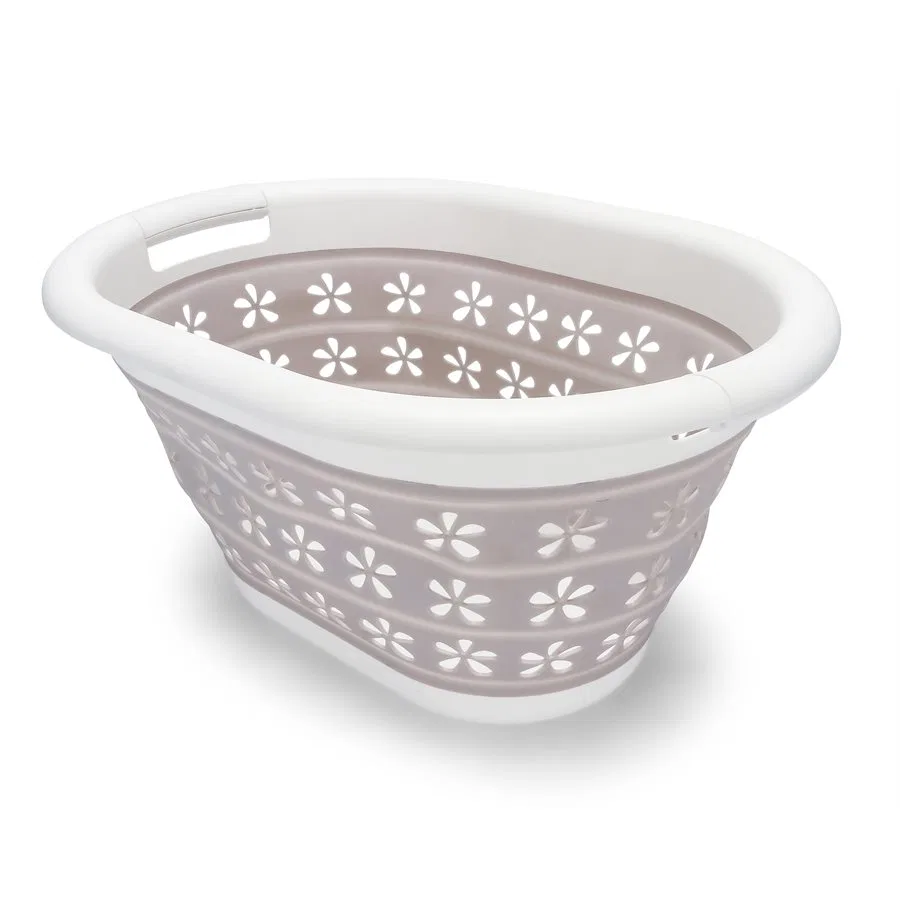 51951 – CAMCO Collapsible Container, Utility Basket 14-1/2 Inch Width x 19-3/4 Inch Length 2-1/2 Inch Height When Col...